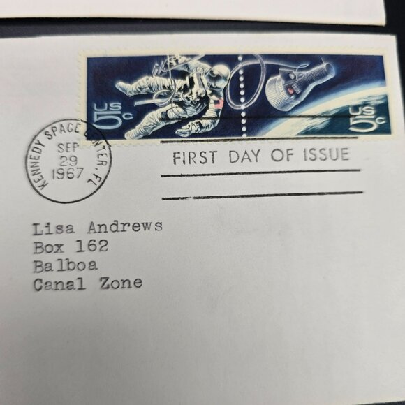 Moon Landing First Day Of Issue Envelopes With Stamps & Postmarks 67 69 LI3037 - Picture 3 of 5